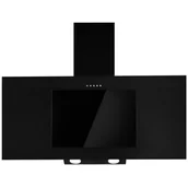 Okapy kuchenne - Toflesz OK-3 Fiera Sprint 80 Czarny Mat - miniaturka - grafika 1