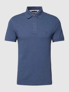 Koszulki męskie - Koszulka polo o kroju slim fit ze wzorem w paski model ‘1985’ - grafika 1