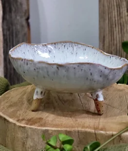 Dekoracyjna ceramiczna miseczka - Miski i półmiski - miniaturka - grafika 1