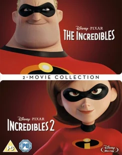 Incredibles: 2-movie Collection (brak polskiej wersji językowej) - Filmy animowane Blu-Ray - miniaturka - grafika 1