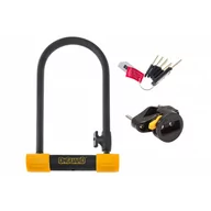 Akcesoria rowerowe - Onguard Bügelschloss Bulldog Std 8010, z kluczem, czarna, 11,5 x 23 cm ON8010 - miniaturka - grafika 1