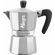 Zaparzacze i kawiarki - Bialetti Kawiarka Aeternum Allegra 6012 1 TZ Srebrny - miniaturka - grafika 1