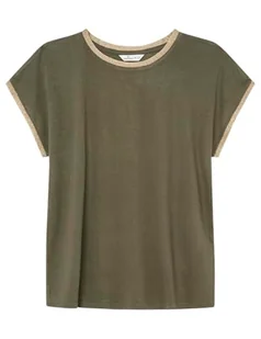 Springfield Koszulka damska, szary Kaki, S - Koszulki i topy damskie - miniaturka - grafika 1