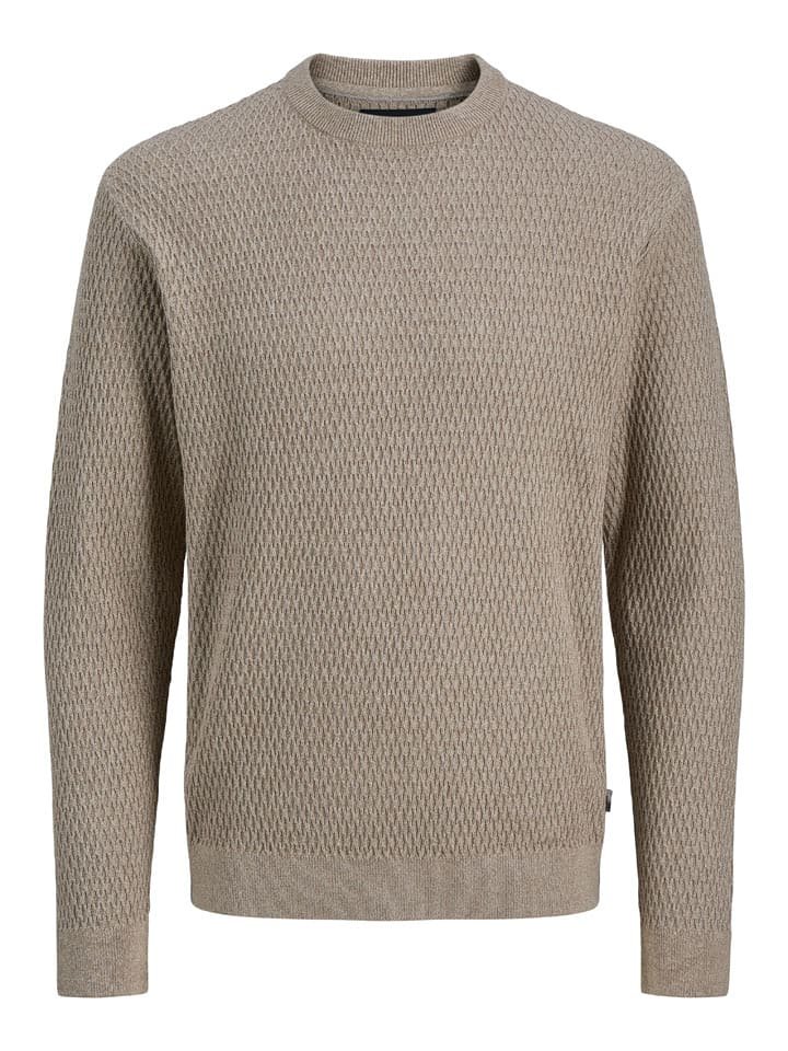 Jack & Jones Sweter w kolorze beżowym