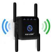 Wzmacniacze sygnału wifi - Wzmacniacz Wi-Fi Repeater 2,4 G 5G 1200Mbps 4 anteny  PIX-LINK - miniaturka - grafika 1