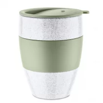 Koziol Kubek Termiczny Z Przykrywką Organic Aroma To Go Zielony 400 Ml 12,5x9,2 - Kubki termiczne - miniaturka - grafika 1