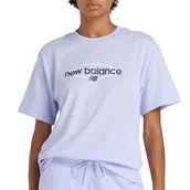 Koszulki i topy damskie - Koszulka damska New Balance WT61Z7OQDYK - fioletowa - miniaturka - grafika 1