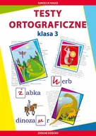 E-booki dla dzieci i młodzieży - Testy ortograficzne. Klasa 3 - miniaturka - grafika 1