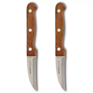 Nóż, nożyk kuchenny do obierania, 17 cm, zestaw, 2 sztuki kod: O-10-058-049 + Sprawdź na SuperWnetrze.pl - Nożyce kuchenne - miniaturka - grafika 1
