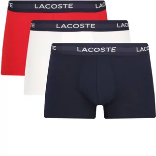 Majtki męskie - Lacoste Bokserki 3-pack - grafika 1