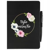 Notesy i bloczki - NOTES PLANER + DŁUGOPIS A5 MBYŁO MINĘŁO Mix Wzory - miniaturka - grafika 1