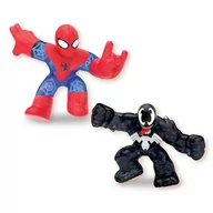 Figurki dla dzieci - Tm Toys Figurki GOO JIT ZU MARVEL Venom vs Spider man 12cm - miniaturka - grafika 1