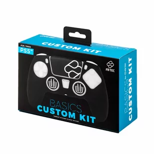 Custom Kit Czarny Blask W Ciemności (Silikonowa Pokrywa / Uchwyty / Dotyka) - Ps5 - Akcesoria do Playstation - miniaturka - grafika 1