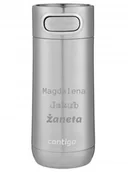 Kubki termiczne - Kubek termiczny z grawerem Contigo Luxe 360ml - Stainless Steel - miniaturka - grafika 1