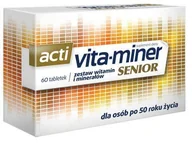 Witaminy i minerały - Aflofarm Vita-miner Senior 60 szt. - miniaturka - grafika 1