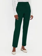 Spodnie damskie - Marella Spodnie materiałowe Gemma 2423786054 Zielony Slim Fit - miniaturka - grafika 1