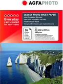 Papier do drukarek - AgfaPhoto AgfaPhoto AgfaPhoto Everyday Photo Inkjet Paper Glossy 180 g A 4 20 Sheets AP18020A4N - miniaturka - grafika 1