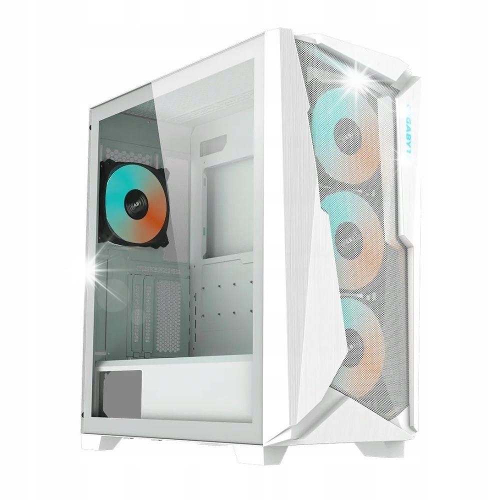 Obudowa do komputera Gigabyte C301 Glass White ARGB Midi Tower ATX Okno