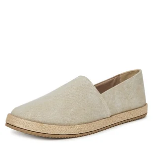 Espadryle Lanetti MF1594-1 Beżowy - Espadryle męskie - miniaturka - grafika 1