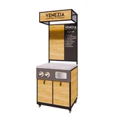 Wyposażenie miejsc publicznych - Ekspozytor VENEZIA na ekspres do kawy - miniaturka - grafika 1
