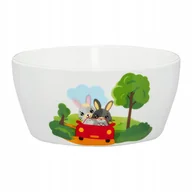 Miseczki i talerzyki dla dzieci - 43125 Miseczka Betty i Bunny 400 ml auto AMBITION JUNIOR - miniaturka - grafika 1