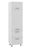 Meble kuchenne - Asti Słupek Wysoki Ds2-60-220 Hk-Xs_Modern Biały Mat - miniaturka - grafika 1