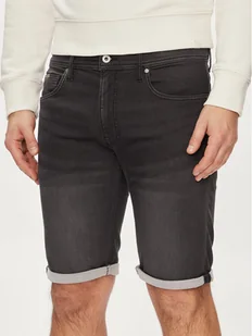 Pepe Jeans Szorty jeansowe Slim Gymdigo Short PM801075XG7 Szary Slim Fit - Spodenki męskie - miniaturka - grafika 1