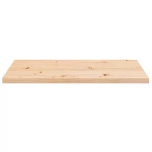 Blat stołu, 80x40x2,5 cm, lite drewno sosnowe, prostokątny Lumarko! - Meble modułowe i akcesoria - miniaturka - grafika 4