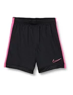 Spodenki damskie - Nike Szorty dziecięce uniseks Dri-fit Academy czarny Black/Hyper Pink/Hyper Pink XL - miniaturka - grafika 1