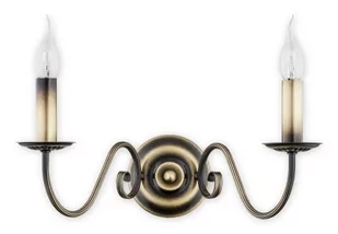 Lemir Asti kinkiet 2 pł. / patyna O2891 K2 PAT - Lampy ścienne - miniaturka - grafika 1