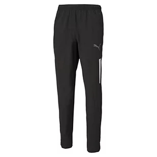 PUMA PUMA Spodnie męskie Teamliga Sideline Pants Peacoat-puma Black-puma White XXL 657261 - Spodnie męskie - miniaturka - grafika 1