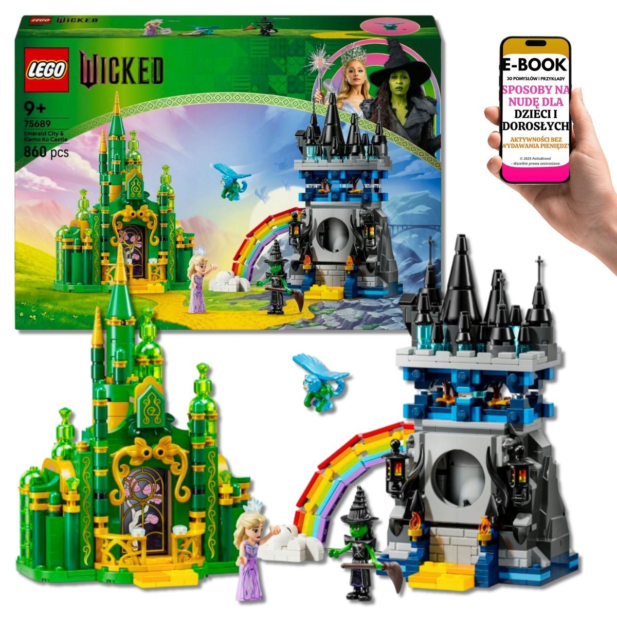 LEGO® Wicked Zestaw dla Dziewczynek i Fanów Magii (75689) Prezent Świąteczny Dla Dziewczynki + EBOOK-3
