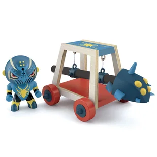 Figurka Arty Toys - Spider Attak i taran DJ06750 - Zabawki interaktywne dla dzieci - miniaturka - grafika 1