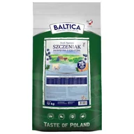 Sucha karma dla psów - Baltica Puppy Jagnięcina z cielęciną dla szczeniąt S/XL 12kg - miniaturka - grafika 1