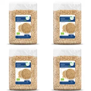 BioLife Kasza gryczana niepalona Zestaw 4 kg Bio - Kasza - miniaturka - grafika 1