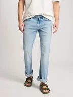 Spodnie męskie - Cross Jeans Dżinsy - Regular fit - w kolorze niebieskim - miniaturka - grafika 1