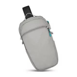 Torby podróżne - Plecak antykradzieżowy Pacsafe ECO Sling Backpack 12L Econyl Gravity Gray - grafika 1