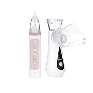 Zestaw Feelo Family Aspirator do nosa i nebulizator ultradźwiękowy - Aspiratory do nosa - miniaturka - grafika 1