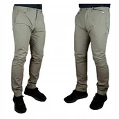 Spodnie męskie - Spodnie Guess Alain - Chino Slim M72B10W8B61 męskie oryginalne - W36/L34 - GUESS - miniaturka - grafika 1