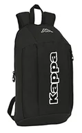 Plecaki - Safta KAPPA plecak do codziennego użytku, idealny dla dzieci w różnym wieku, wygodny i wszechstronny, jakość i wytrzymałość, 22x10x39 cm, kolor czarny, czarny, Estándar, Casual - miniaturka - grafika 1
