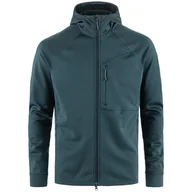 Bluzy sportowe męskie - Męska bluza Fjällräven Abisko Grid Fleece Hoodie M Rozmiar: L / Kolor: niebieski - miniaturka - grafika 1