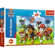 Puzzle - Trefl Puzzle 60 elementów Psi Patrol Gotowi do akcji - miniaturka - grafika 1