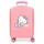 Hello Kitty My Favourite Bow Walizka kabinowa różowa 33 x 50 x 20 cm sztywne zapięcie szyfrowe ABS boczne zapięcie szyfrowe 28,4 kg 2 kg 4 podwójne koła bagaż ręczny, Różowy kolor, walizka kabinowa