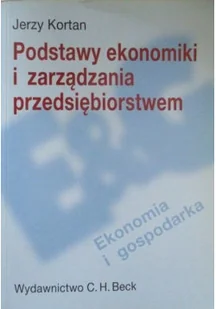 Podstawy ekonomiki i zarządzania przedsiębiorstwem - Ekonomia - miniaturka - grafika 1