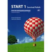 Książki obcojęzyczne do nauki języków - Start 1. Survival Polish A1. Język polski. Podręcznik studenta - miniaturka - grafika 1