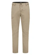 Spodnie męskie - Sublevel Spodnie chino w kolorze beżowym - miniaturka - grafika 1