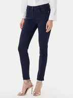 Spodnie damskie - Morgan Jeansy 231-PRETTY Granatowy Slim Fit - miniaturka - grafika 1