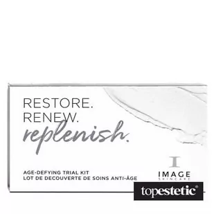 Image Skincare Image Skincare Age-Defying Trial Kit ZESTAW Maska złuszczająca 7 ml + Serum z komórkami macierzystymi 7 ml + Intensywna kuracja regenerująca 7ml + Preparat oczyszczający 7 ml - Zestawy kosmetyków damskich - miniaturka - grafika 1