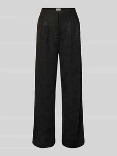 Spodnie materiałowe z kieszeniami z tyłu model ‘KATE’ - Spodnie damskie - miniaturka - grafika 1