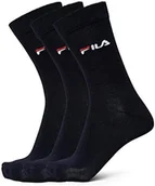 Skarpetki męskie - FILA Skarpety unisex F9630 (3 sztuki) niebieski niebieski 43-46 - miniaturka - grafika 1
